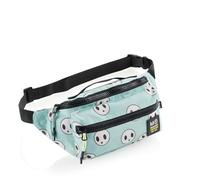 Miquelrius Sac banane recyclé Don't Panic, unisexe, enfants, bleu ciel, 220 x 110 x 30 mm, bleu ciel, 220 x 110 x 30 mm