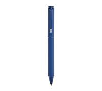 Miquelrius - Stylo métallique mat à encre bleue, stylo bille avec pointe de 1 mm, rechargeable et pratique pour notes et bureau, compatible avec recharge Metal Parker, Marine