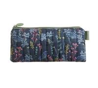 Miquelrius - Trousse Plate rembourrée en Polyester avec imprimé Floral, Trousse pour Ranger Maquillage ou Petits Accessoires, 210 x 100 x 10 mm, Hidden Forest