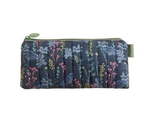 Miquelrius - Trousse Plate rembourrée en Polyester avec imprimé Floral, Trousse pour Ranger Maquillage ou Petits Accessoires, 210 x 100 x 10 mm, Hidden Forest