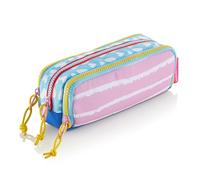 Miquelrius - Trousse Scolaire Triple, fabriquée avec des Bouteilles recyclées, Fermeture éclair, organisez Votre matériel Scolaire pour la rentrée Scolaire, ARP Combi, Multicolore, Trousse Triple