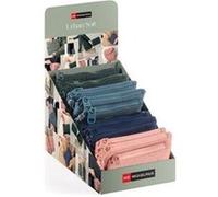 Miquelrius URBAN SOFT - Coin bag set - display, 8 - polyester - marine, pétrole bleu, vert, rose