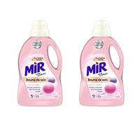 Mir Laine et Délicats Baume de soin Plus - Lessive Liquide - 2x1,5L -50 Lavages