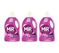 Mir - Lessive Liquide Couleurs - Explosion Florale -Main & Machine - Raviveur - Formule 3en1 - Couleurs - Fibres - Fraîcheur - Nettoie avec Soin - Anti-Bouloche - Pour Toutes les Couleurs - 27 Lavages