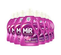 Mir - Lessive Liquide Couleurs - Explosion Florale -Main & Machine - Raviveur - Formule 3en1 - Couleurs - Fibres - Fraîcheur - Nettoie avec Soin - Pour Toutes les Couleurs - 27 Lavages - Lot de 8