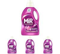 Mir - Lessive Liquide Couleurs - Explosion Florale -Main & Machine - Raviveur - Formule 3en1 - Couleurs - Fibres - Fraîcheur - Nettoie avec Soin - Anti-Bouloche - Pour Toutes les Couleurs - 27 Lavages