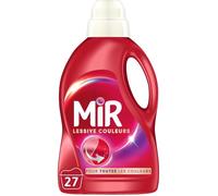 Mir - Lessive Liquide Couleurs Main & Machine Formule Unique 3en1, 1.35L