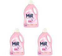 Mir - Lessive Liquide - Lessive Laine - Main & Machine - Raviveur - Formule Unique 3en1 - Douceur - Fibres - Tenue - Toucher Cachemir - Anti-Bouloche - Pour Laine - Soie - Délicats - 54 Lavages