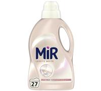 Mir - Lessive Liquide - Lessive White - Main & Machine - Raviveur - Formule Unique 3en1 - Blancs - Fibres - Fraîcheur - Nettoie avec Soin - Anti-Bouloche - Pour tous les Textiles Blancs - 27 Lavages