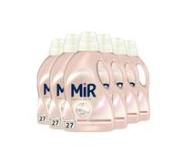 Mir - Lot de 6 lessives liquides - Blanc - Main & Machine - Raviveur - Formule Unique 3en1-162 Lavages - Megapack