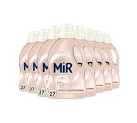 Mir - Lot de 8 lessives liquides - Blanc - Main & Machine - Raviveur - Formule Unique 3en1-27 Lavages