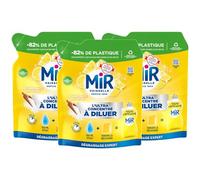 Mir Vaisselle - L'Ultra Concentré à Diluer - Bicarbonate de Soude & Citron - Dégraissage Expert - Efficace à Froid - Sans Conservateurs - Sans Allergènes Parfum - Marque Préférée des Français - 150ml
