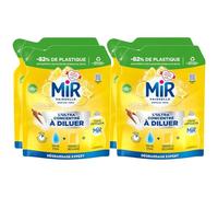 Mir Vaisselle - L'Ultra Concentré à Diluer - Bicarbonate de Soude & Citron - Dégraissage Expert - Efficace à Froid - Sans Conservateurs - Sans Allergènes Parfum - Marque Préférée des Français - 150ml
