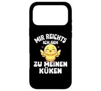 Mir Reichts Ich Geh Zu Meinen Küken Poussins Ferme Poussins Coque pour iPhone 17 Pro Max