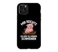 Mir Reichts Ich Geh Zu Meinen Schweinen Cochon Ferme Cochon Coque pour iPhone 11 Pro