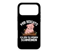 Mir Reichts Ich Geh Zu Meinen Schweinen Cochon Ferme Cochon Coque pour iPhone 17 Pro Max