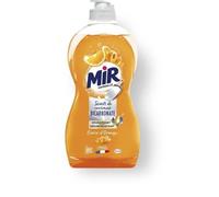 Mir Vaisselle Secrets de Cuisinier - Liquide Vaisselle - Bicarbonate & Ecorce d'orange - Lot de 3 x 500mL