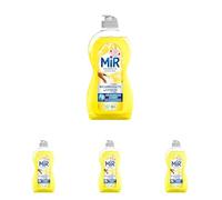 Mir Vaisselle - Bicarbonate & Citron - Dégraissage Expert - Efficace à Froid - Bicarbonate de Soude - Sans Conservateurs - Sans Allergènes Parfum - Marque Préférée des Français - Bouteille de 450 ml