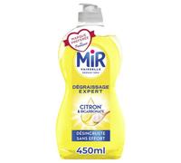 Mir Liquide vaisselle dégraissage expert parfum bicarbonate et citron - 450 ml
