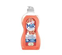 Mir Vaisselle - Vinaigre & Pamplemousse - Dégraissage Expert - Efficace à Froid - Vinaigre Blanc - Sans Conservateurs - Sans Allergènes Parfum - Marque Préférée des Français - Bouteille de 450 ml