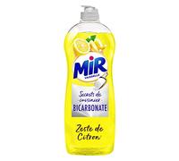 Mir Vaisselle Secrets de Cuisinier - Liquide Vaisselle - Bicarbonate & Zeste de Citron - Lot de 7 x 750 mL