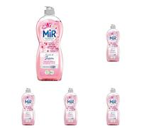Mir Vaisselle - Secrets de Japon - Fleur de Lotus & Cerisier Impérial - Expérience Complète et Unique - Pouvoir Dégraissant - Sans Conservateurs - Sans Allergènes Parfum - Respect de la Peau - 675ml