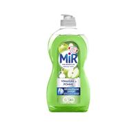 Mir Vaisselle - Vinaigre & Pomme - Dégraissage Expert - Efficace à Froid - Vinaigre Blanc - Sans Conservateurs - Sans Allergènes Parfum - Marque Préférée des Français - Bouteille de 450 ml