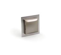Mira ES1 Élément Prise Encastrée Avec Cache, Inox, Couvercle Finition Inox