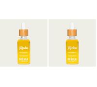 Mira Huile de Jojoba équitable 50ml - 100% Pure, Naturelle, Préssée à froid - Flacon en verre + pipette en bambou - Huile de Jojoba multi-usages pour Cheveux Visage Corps - Natural Jojoba oil, Vegan