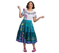 Mirabel Madrigal Costume, Official Disney Encanto Deluxe Adult Costume, Size (12-14)