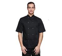 Mirabella Health & Beauty Veste de Chef Oregano Unisexe à Manches Courtes Noir 2XL