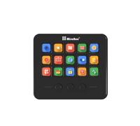 Mirabox Clavier Stream Deck M18 V2.0 18 Touches, Boutons Macro Visuels DIY, Clavier de Bureau Réglable, Support de Console Tactile HA