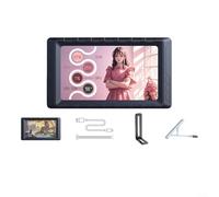 Mirabox D5 Écran auxiliaire USB pour PC avec horloge numérique, suivi de la température du processeur graphique, résolution 854 x 480, pour Windows 7 Plus (Noir)