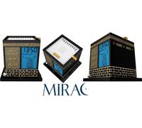 Mirac Kabe Ezan Saati Horloge automatique Kaba Azan Horloge de prière Horloge de mosquée