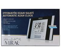 Mirac Ezan Saati Ezan Horloge de mosquée Horloge murale