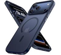 Miracase Coque pour iPhone 17 Pro avec MagSafe Top Militaire, Bleu