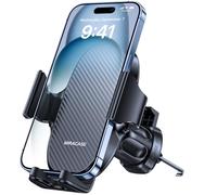 Miracase [Qualité Militaire Support Telephone Voiture, Universel Porte Telephone Voiture Grille Aeration Compatible avec iPhone14 Pro Max 13 12 11 8 Mini X XR SE, Samsung, Huawei, Xiaomi