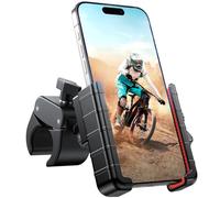 Miracase Support Telephone Velo, [Etanche & Anti-Vibration] 360° Rotation, Porte Telephone Velo pour Trotinette Electrique/Moto/VTT, pour iPhone 16/15/14/13/12/11, Huawei, 4,7-7" Smartphone