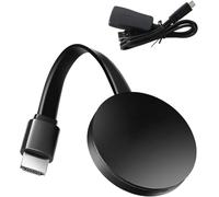 Miracast HDMI Dongle, sans Fil Dongle HDMI WiFi, 4K/2.4G Wireless Display Adapter WiFi Compatibles i-Phone/i-Pad/Mac OS/Android/iOS/Windows/TV/Moniteur, Supporte DLNA, Miracast, Airplay