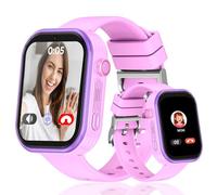 MiracDan 4G Montre Connectée Enfant GPS, Montre Intelligente Enfant avec SOS, Appel Vidéo, 7 Jeux, Chat, GPS, Réveil Mode Classe, Podomètre, Cadeaux Montre Telephone avec SIM Fille Garçon 5-12 Ans
