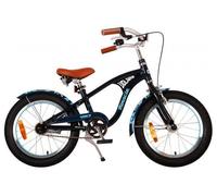 Vélo enfant Volare Vélo pour enfants - Miracle Cruiser - Garçons - 16 pouces - Bleu mat