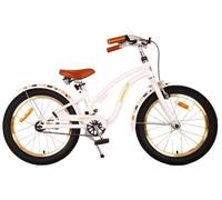 Miracle 18 POUCES Vélo Enfant Blanc 6-8 Ans Vélo Frein À Main/Retraité
