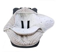 Miracle Baby Couverture D'emmaillotage Hiver Bébé, Chancelière Universelle, Couverture Enveloppante Bébé pour Poussette, Siège Auto, 3-12 Mois, Étoile