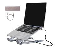 Miracle/Civilized 8-in-1 USB-C Laptop Stand, Upliftjoys Laptop Docking Station, with 4k HDMI, 2 USB 3.0, Pd 100w, Universal for Home Offices, Corporate Desks (5 in 1, No Card Inserted)