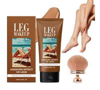 Miracle De Paris Leg Makeup, Miracle De Paris Body Coverage Perfector, All Over Complexion Perfector With Brush For Legs, Waterproof Long-Lasting Sweat-Proof Coverage Concealer (#3)