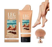 Miracle De Paris Leg Makeup, Miracle De Paris Body Coverage Perfector, All Over Complexion Perfector With Brush For Legs, Waterproof Long-Lasting Sweat-Proof Coverage Concealer (#2)