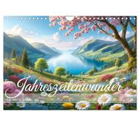 Miracle des saisons : une année en images, Version française (Calendrier mural 2026 DIN A4 portrait), Calendrier CALVENDO mensuel