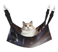 Miracle Dome Halo Hamac réversible pour chat à suspendre doux et respirant Lit réglable pour chaton chiot ou petit et grand