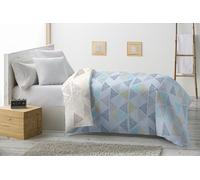 Miracle Home. Couette réversible Poldo en Microfibre 360 g/m², Douce et Respirante, idéale pour l'hiver, l'automne et Le Printemps, 180 x 260 cm, lit de 90 cm.