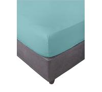 Miracle Home. Drap-Housse 100% Microfibre brossée, réglable, élastique, 135 x 200 cm, lit de 135 cm, Pistache